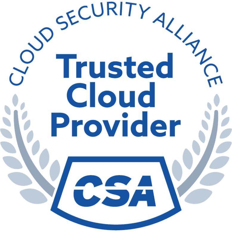 CSA Trusted Cloud Provider logo